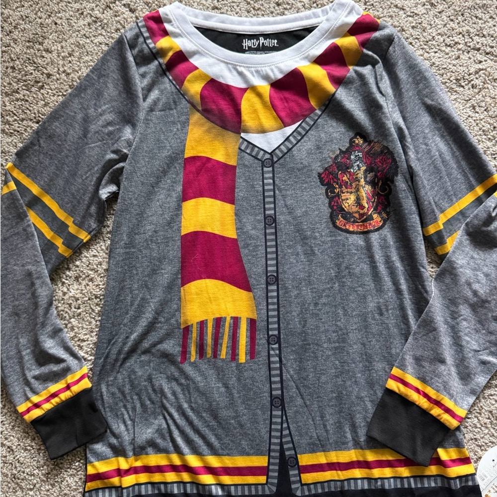 Warner Bros. Harry Potter Dress sz Small Gryffindor Crest Costume Long sleeve - Picture 4 of 5